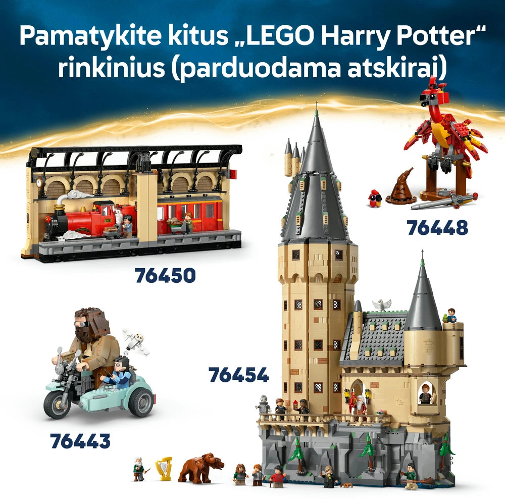 LEGO® Harry Potter Ėdri siaubinga pabaisų knyga (76449)