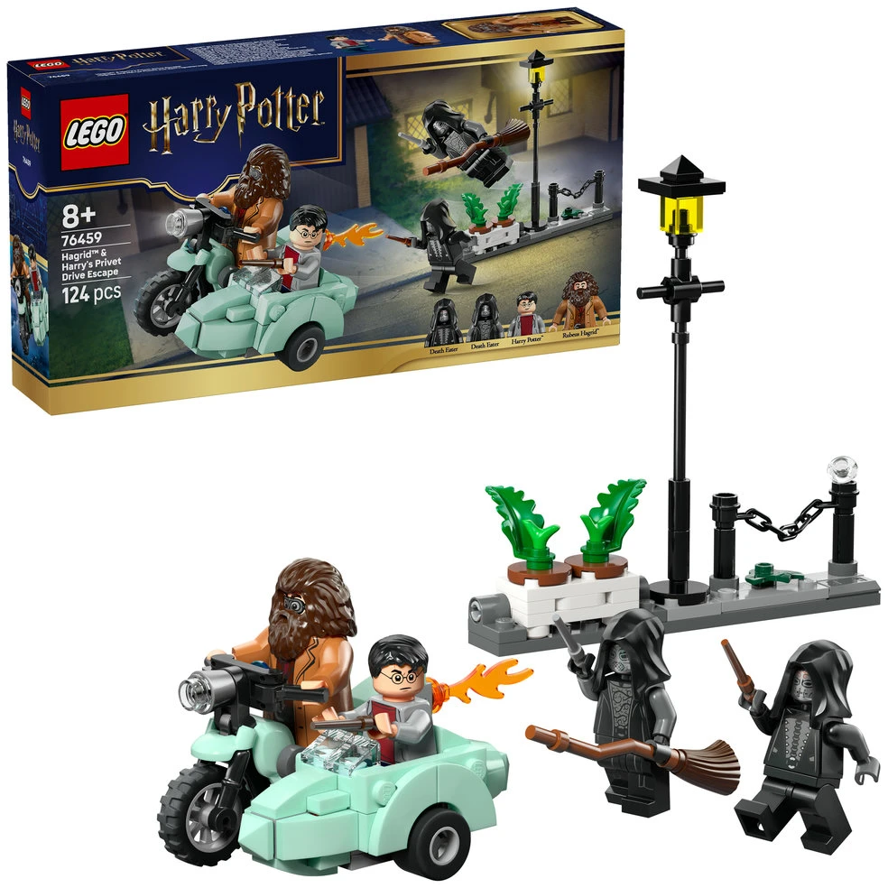 LEGO® Harry Potter™ Hagrido ir Hario Poterio pabėgimas iš Ligustrų gatvės 76459