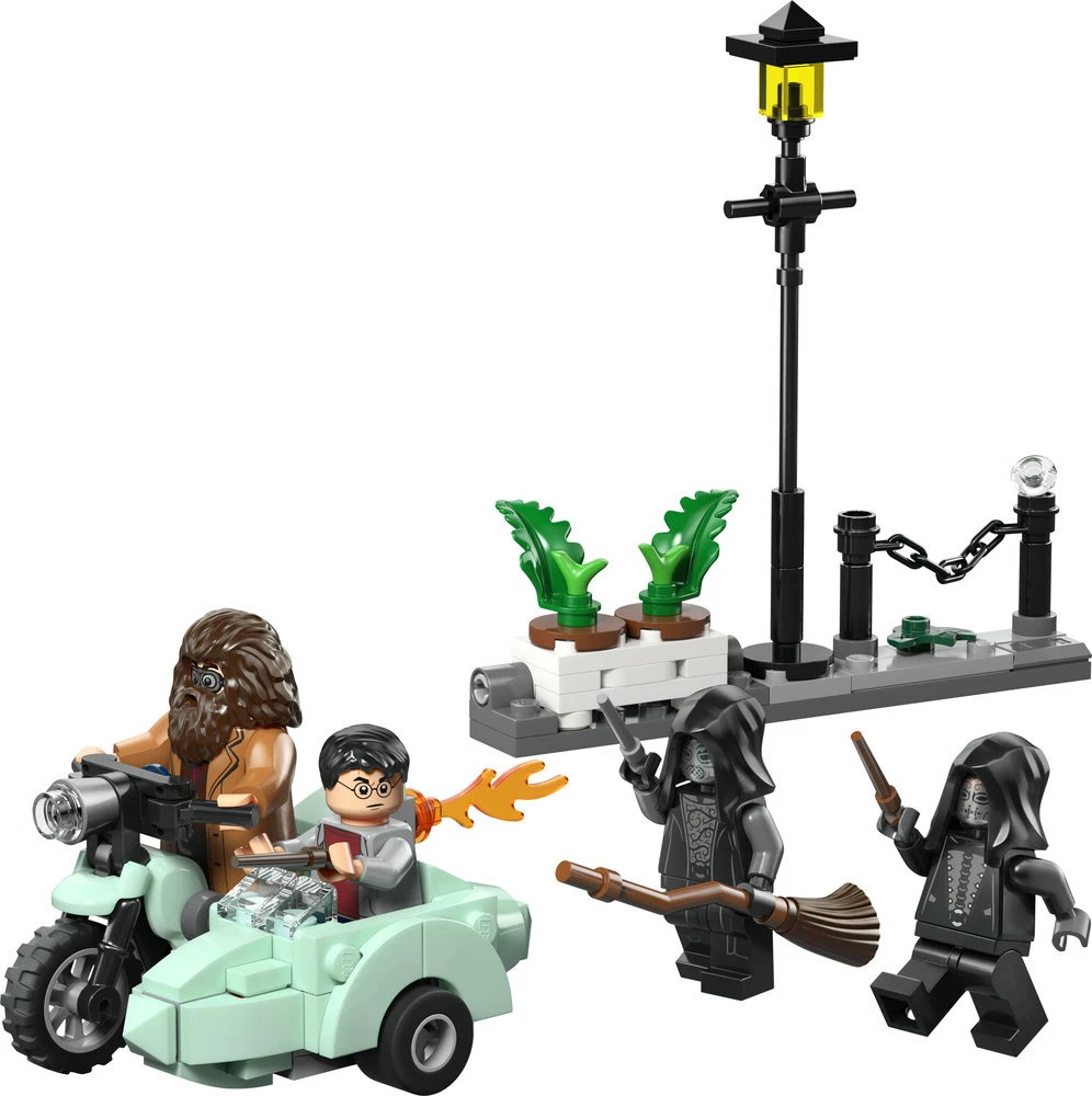 LEGO® Harry Potter™ Hagrido ir Hario Poterio pabėgimas iš Ligustrų gatvės 76459
