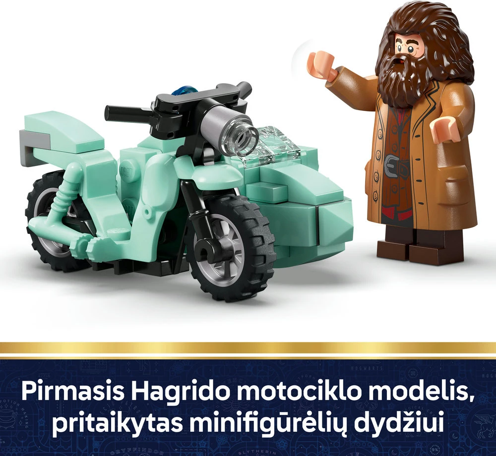 LEGO® Harry Potter™ Hagrido ir Hario Poterio pabėgimas iš Ligustrų gatvės 76459