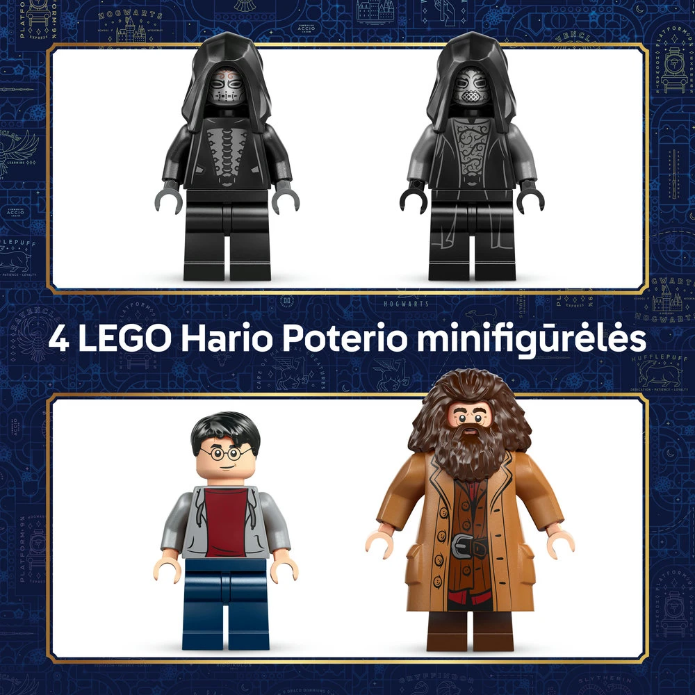 LEGO® Harry Potter™ Hagrido ir Hario Poterio pabėgimas iš Ligustrų gatvės 76459
