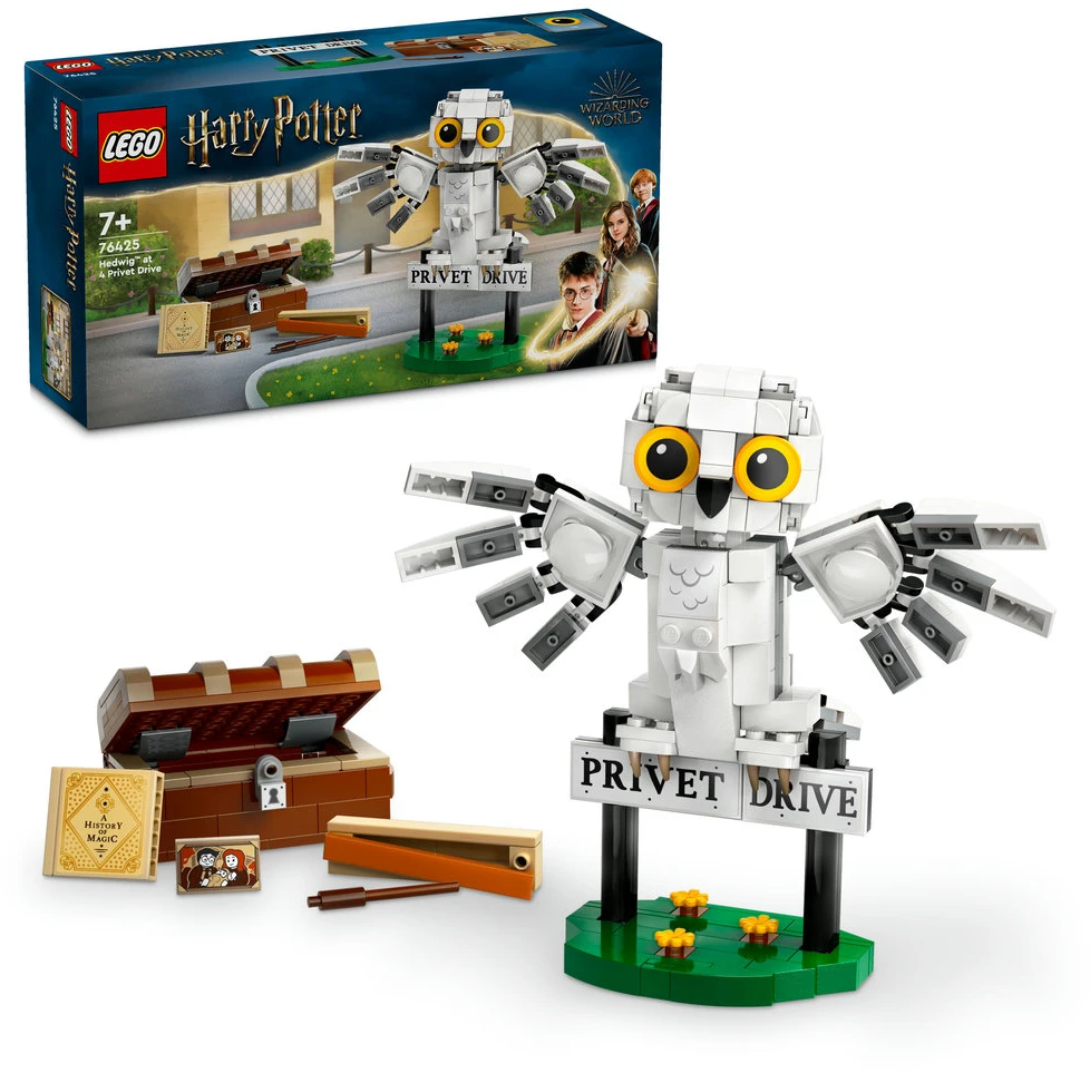 LEGO® Harry Potter Hedviga ketvirtame Ligustrų gatvės name (76425)