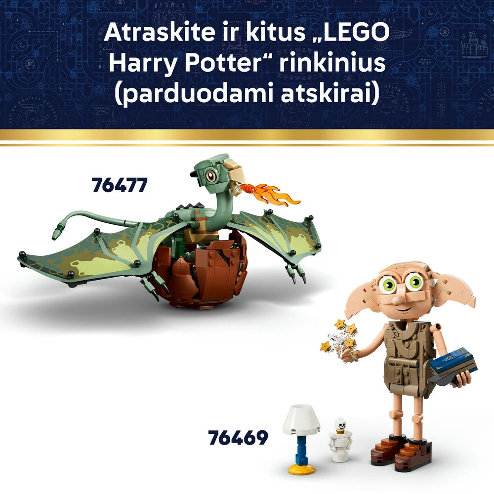 LEGO® Harry Potter™ Hogvartso herbalogijos augalai 76474
