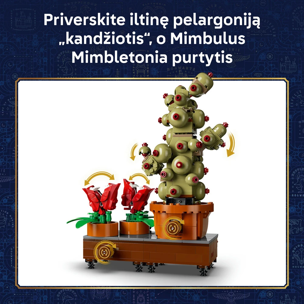 LEGO® Harry Potter™ Hogvartso herbalogijos augalai 76474