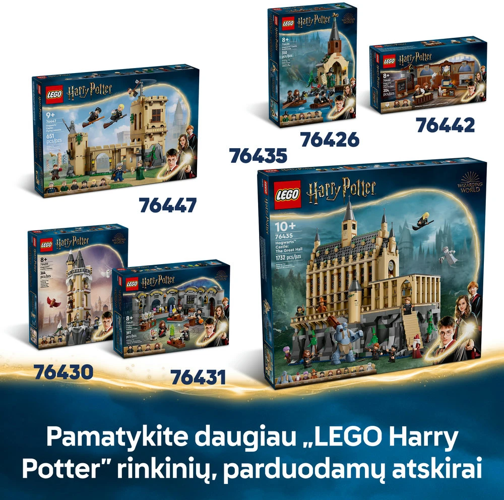 LEGO® Harry Potter Hogvartso pilis: kerų klasė (76442)