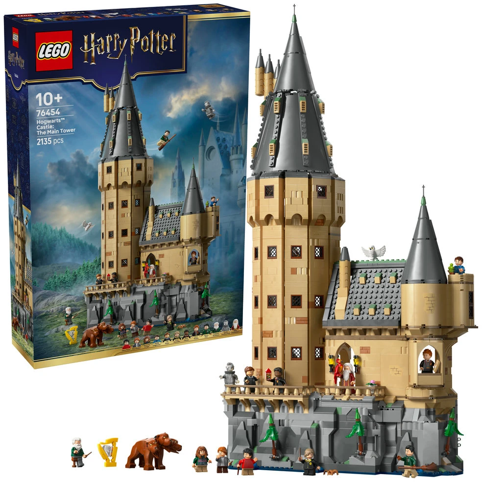 LEGO® Harry Potter Hogvartso pilis: pagrindinis bokštas (76454)
