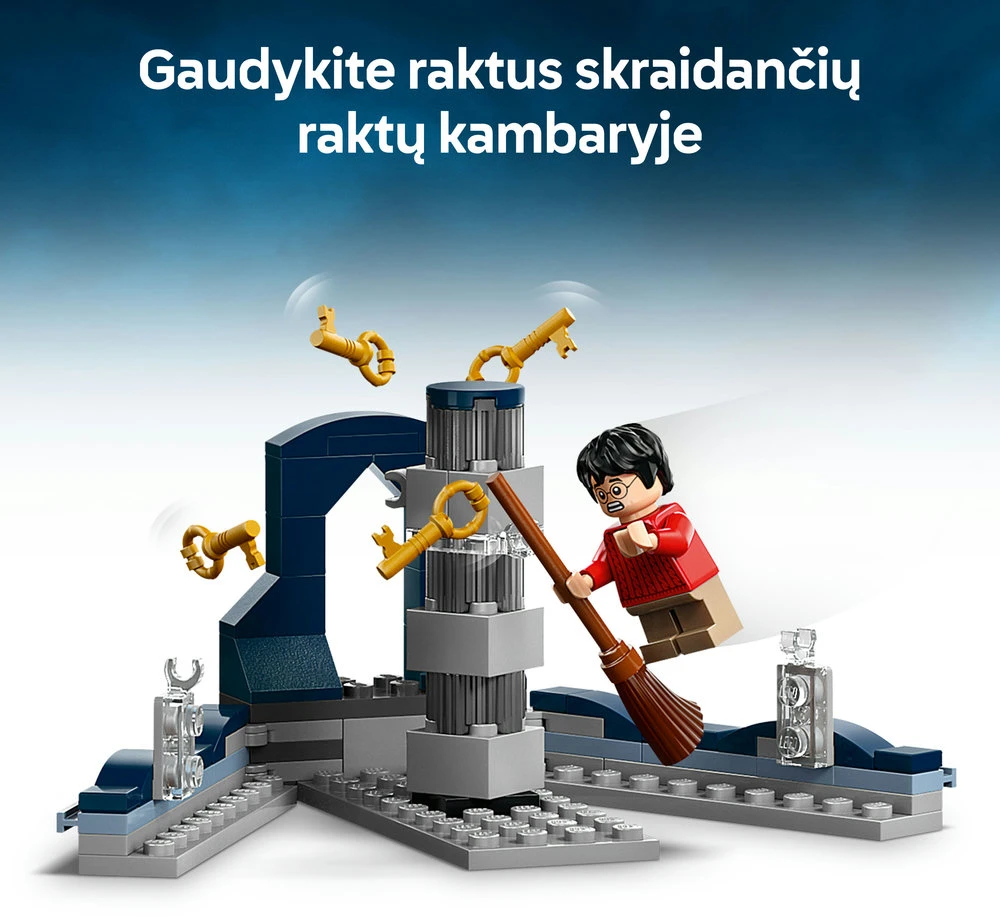 LEGO® Harry Potter Hogvartso pilis: pagrindinis bokštas (76454)