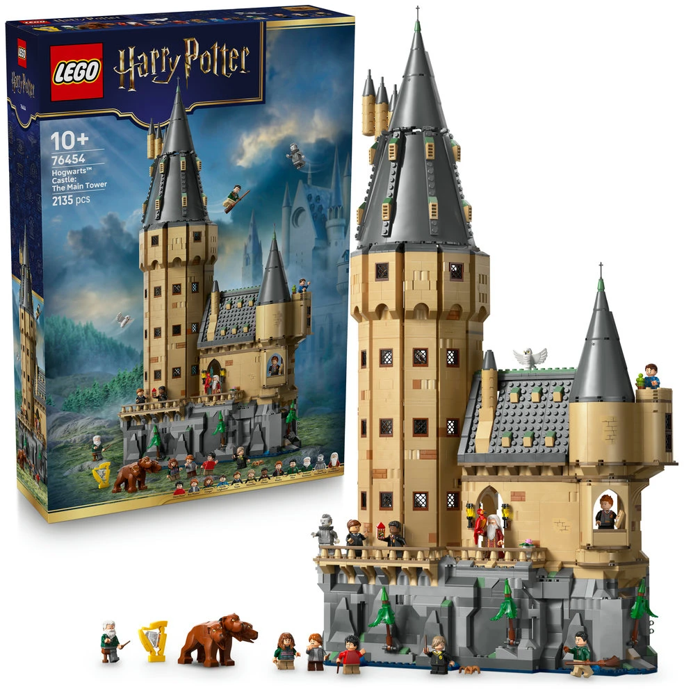 LEGO® Harry Potter Hogvartso pilis: pagrindinis bokštas (76454)