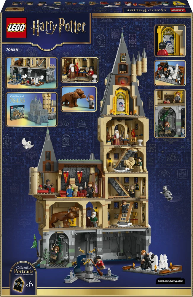 LEGO® Harry Potter Hogvartso pilis: pagrindinis bokštas (76454)