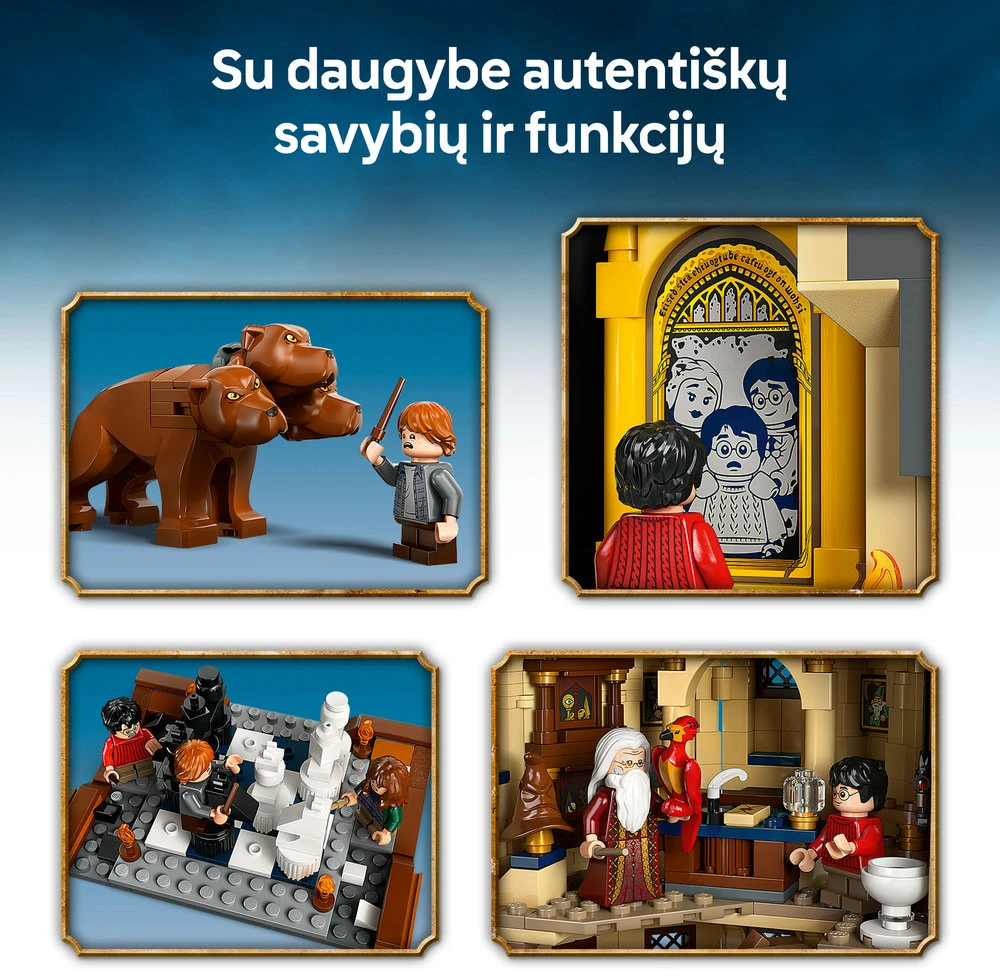 LEGO® Harry Potter Hogvartso pilis: pagrindinis bokštas (76454)