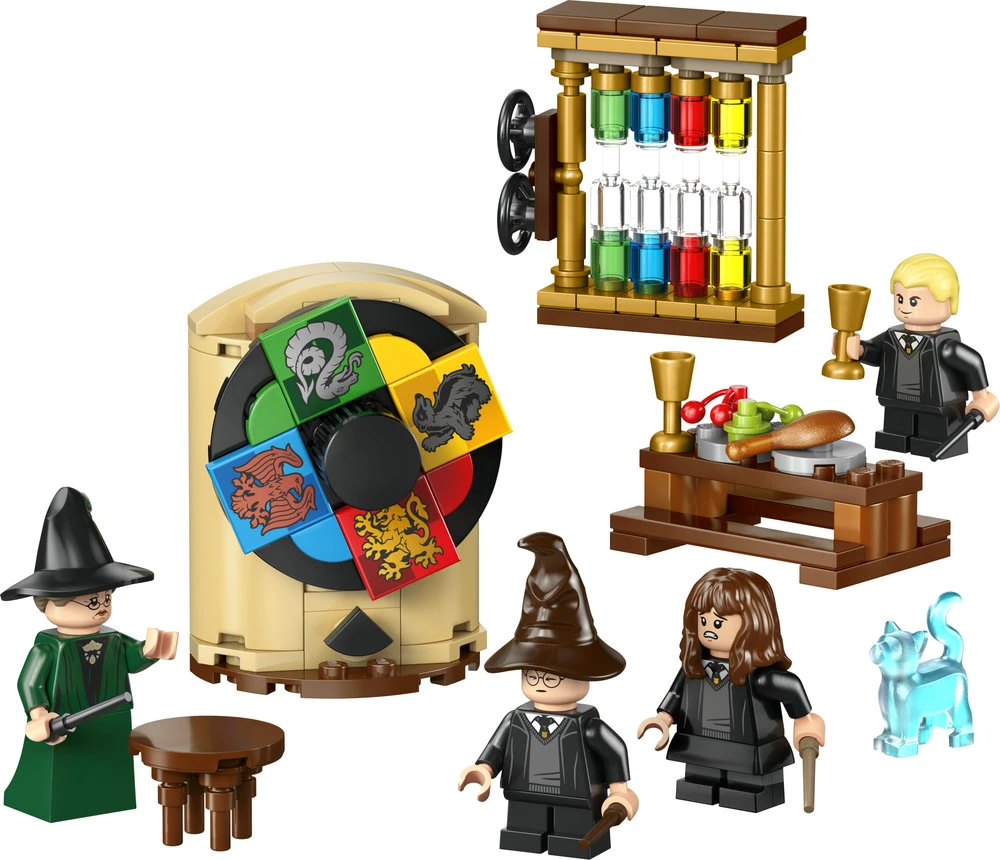 LEGO® Harry Potter™ Hogvartso pilis: Paskirstymo kepurės ceremonija 76460