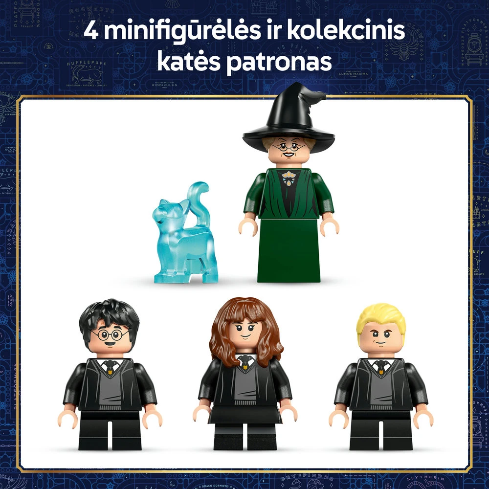 LEGO® Harry Potter™ Hogvartso pilis: Paskirstymo kepurės ceremonija 76460