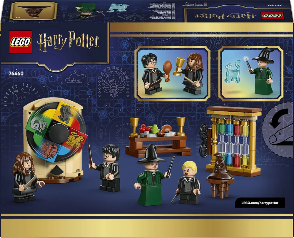 LEGO® Harry Potter™ Hogvartso pilis: Paskirstymo kepurės ceremonija 76460
