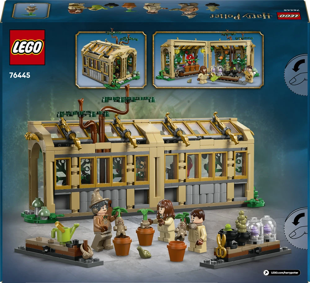 LEGO® Harry Potter Hogvartso pilis: žolininkystės pamoka (76445)