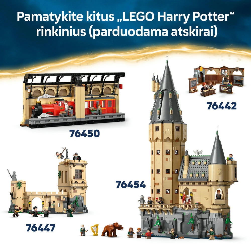 LEGO® Harry Potter Hogvartso pilis: žolininkystės pamoka (76445)