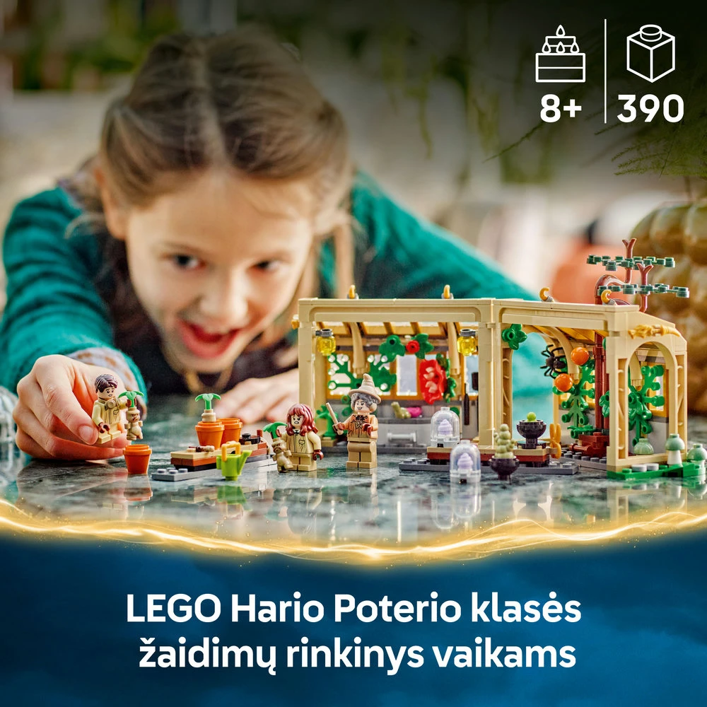 LEGO® Harry Potter Hogvartso pilis: žolininkystės pamoka (76445)