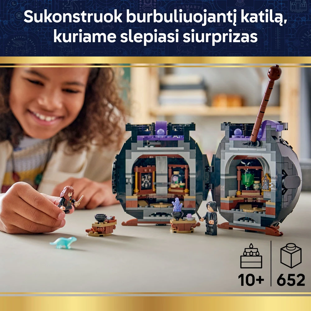 LEGO® Harry Potter™ Katilas: slapta eliskyrų klasė 76464