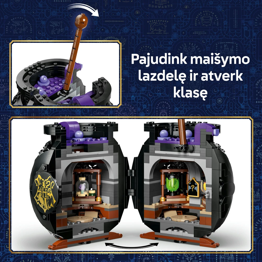 LEGO® Harry Potter™ Katilas: slapta eliskyrų klasė 76464