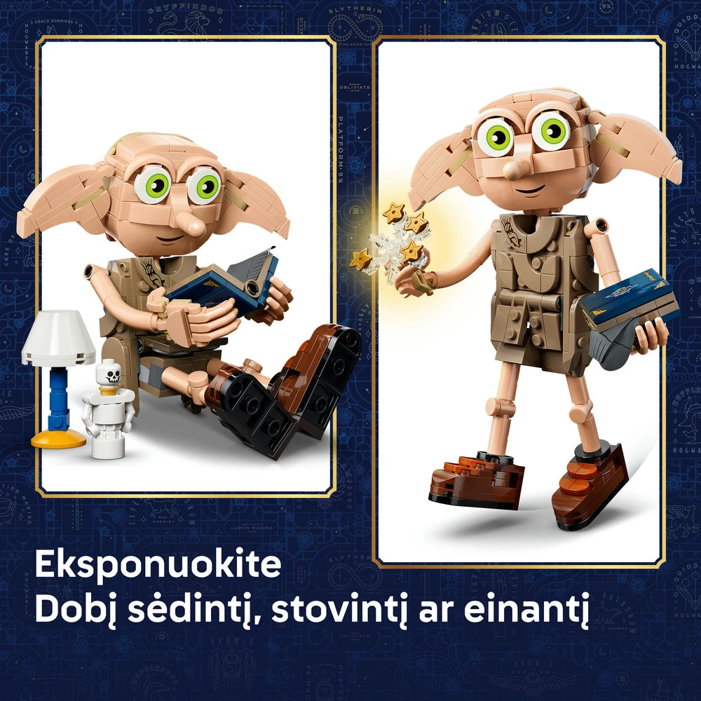 LEGO® Harry Potter™ Laisvasis elfas Dobis Žaislas 76469