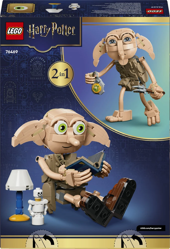LEGO® Harry Potter™ Laisvasis elfas Dobis Žaislas 76469