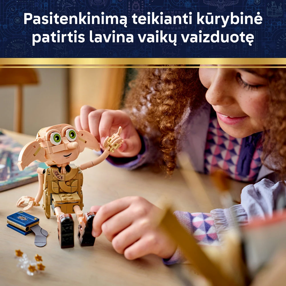 LEGO® Harry Potter™ Laisvasis elfas Dobis Žaislas 76469