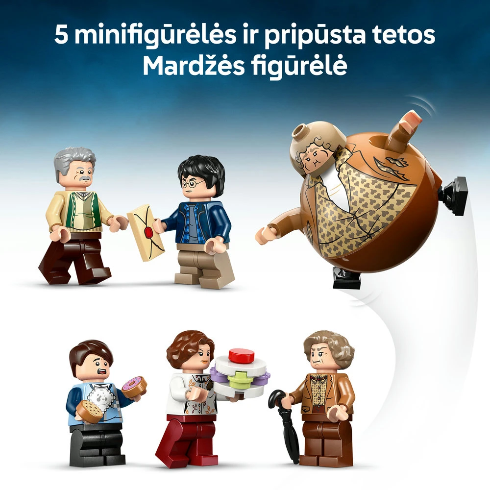 LEGO® Harry Potter™ Ligustrų gatvė: tetos Mardžės viešnagė 76451