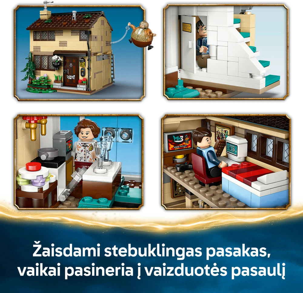 LEGO® Harry Potter™ Ligustrų gatvė: tetos Mardžės viešnagė 76451