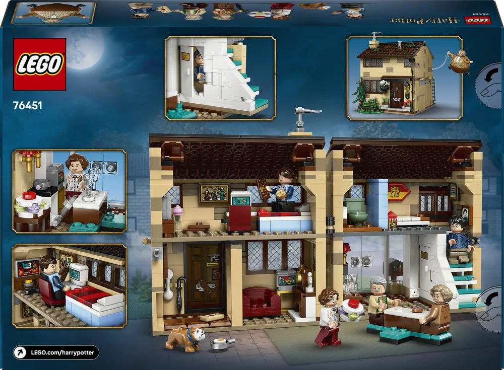 LEGO® Harry Potter™ Ligustrų gatvė: tetos Mardžės viešnagė 76451