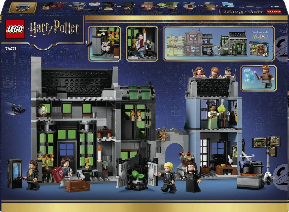 LEGO® Harry Potter™ Mušeikų skersgatvio burtininkų parduotuvės 76471