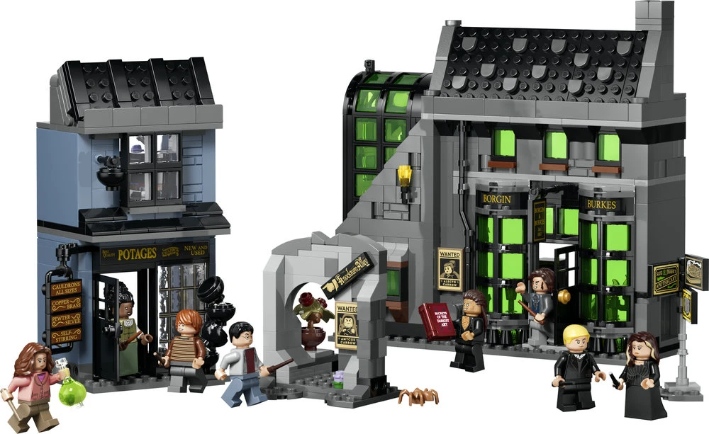 LEGO® Harry Potter™ Mušeikų skersgatvio burtininkų parduotuvės 76471