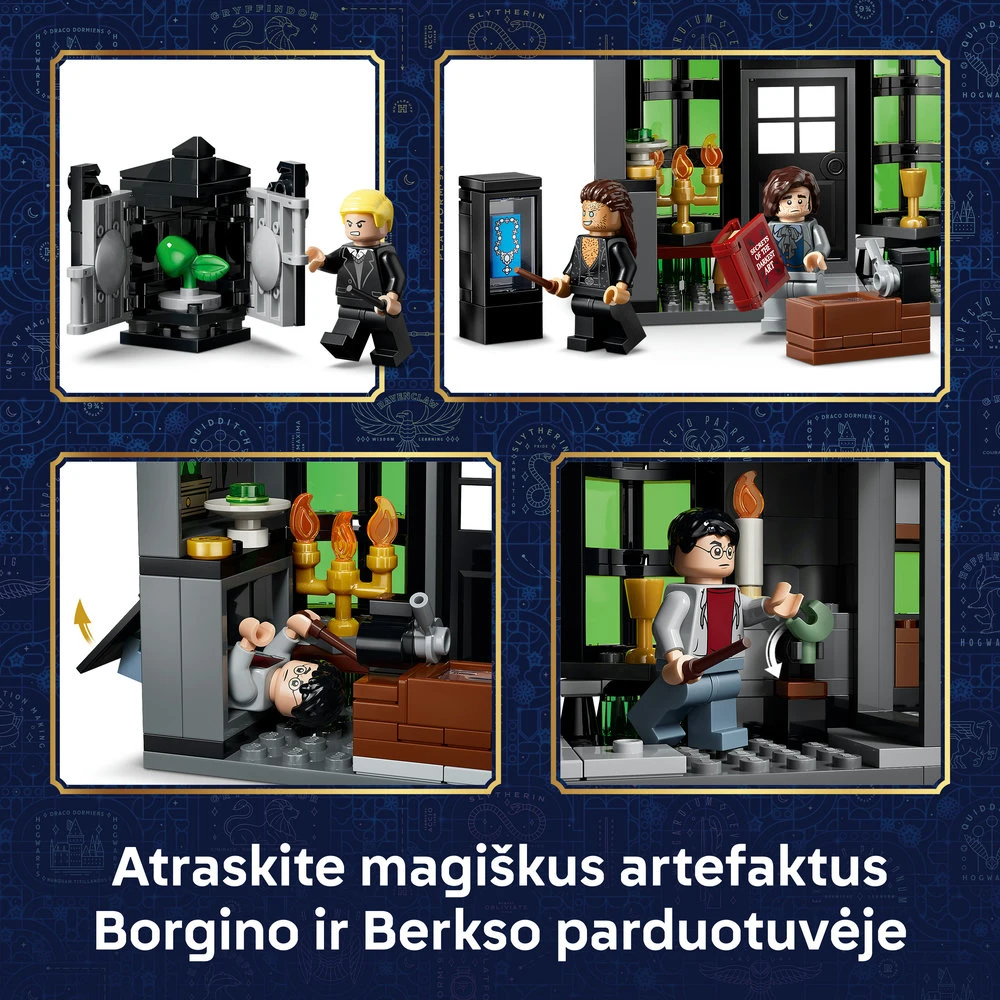 LEGO® Harry Potter™ Mušeikų skersgatvio burtininkų parduotuvės 76471