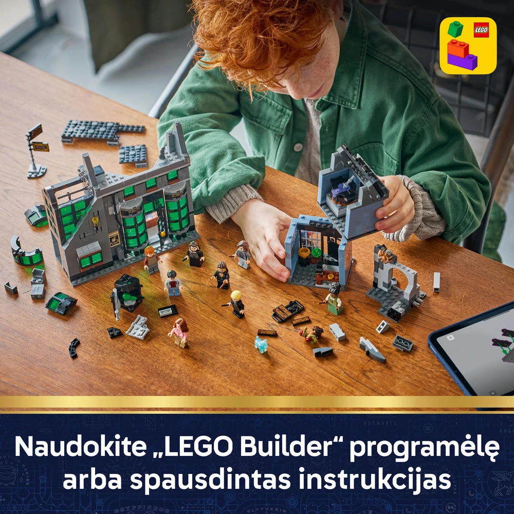 LEGO® Harry Potter™ Mušeikų skersgatvio burtininkų parduotuvės 76471