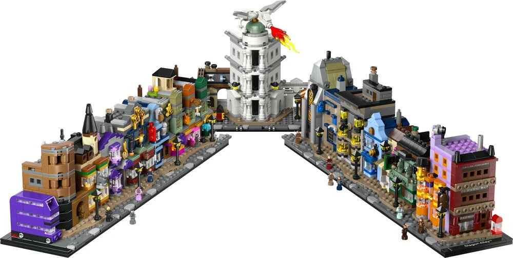 LEGO® Harry Potter Skersinio skersgatvio burtininkų parduotuvės (76444)