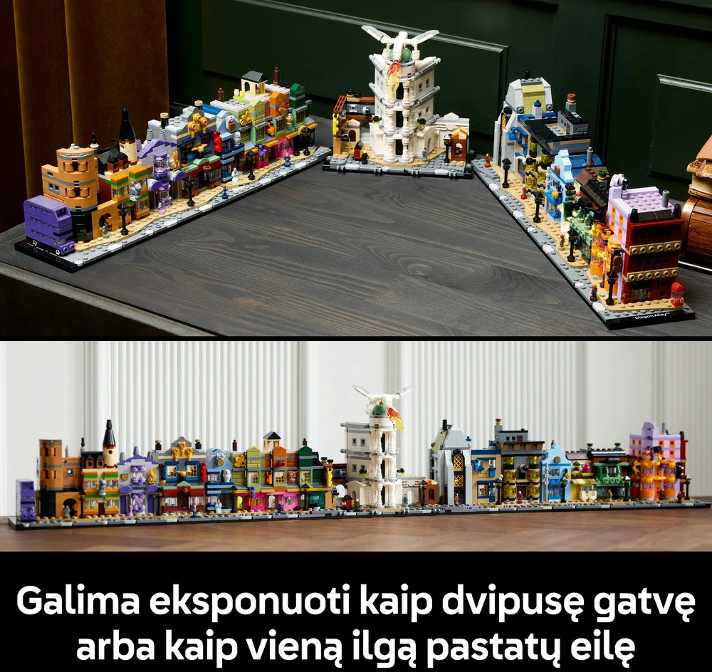 LEGO® Harry Potter Skersinio skersgatvio burtininkų parduotuvės (76444)