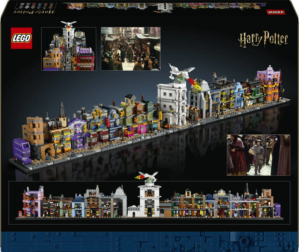 LEGO® Harry Potter Skersinio skersgatvio burtininkų parduotuvės (76444)