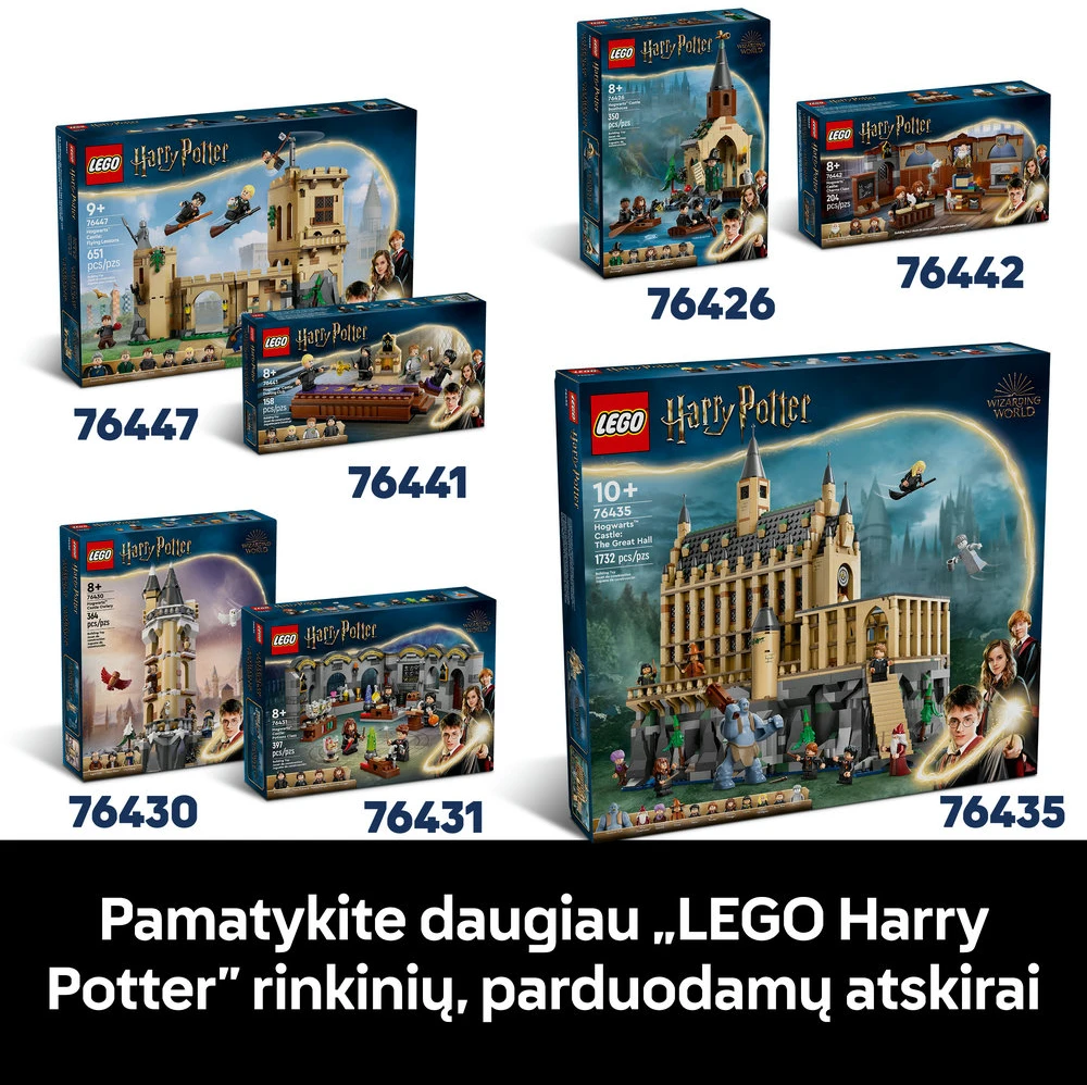 LEGO® Harry Potter Skersinio skersgatvio burtininkų parduotuvės (76444)
