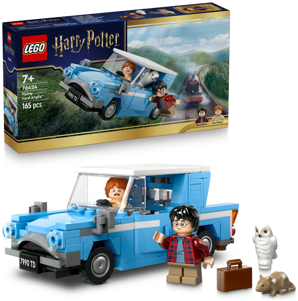 LEGO® Harry Potter™ Skraidantis automobilis „Ford Anglia™“ Žaislinis automobilis 76424