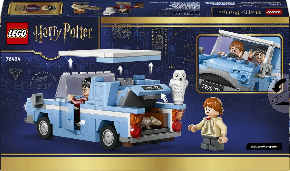 LEGO® Harry Potter™ Skraidantis automobilis „Ford Anglia™“ Žaislinis automobilis 76424