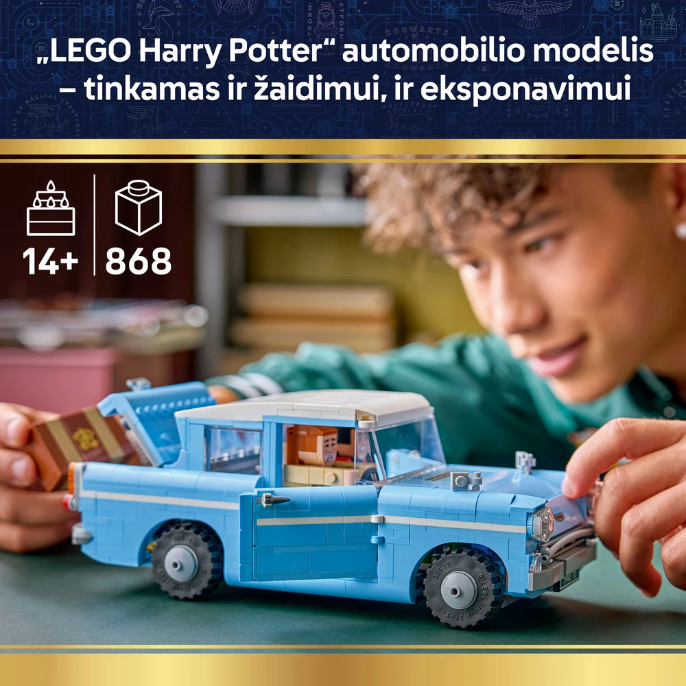 LEGO® Harry Potter™ Stebuklingas automobilis Ford Anglia™ 76470