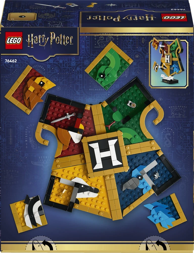 LEGO® Harry Potter™ Hogvartso koledžų herbas Žaislas 76462