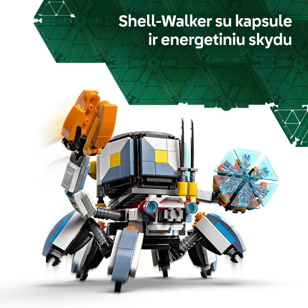 LEGO® Horizon Aloy ir Varl prieš Shell-Walker ir Sawtooth (77037)