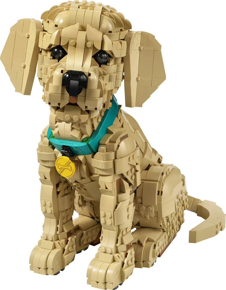 LEGO® Icons Auksaspalvių retriverių šuniukas Figūrėlė 11384