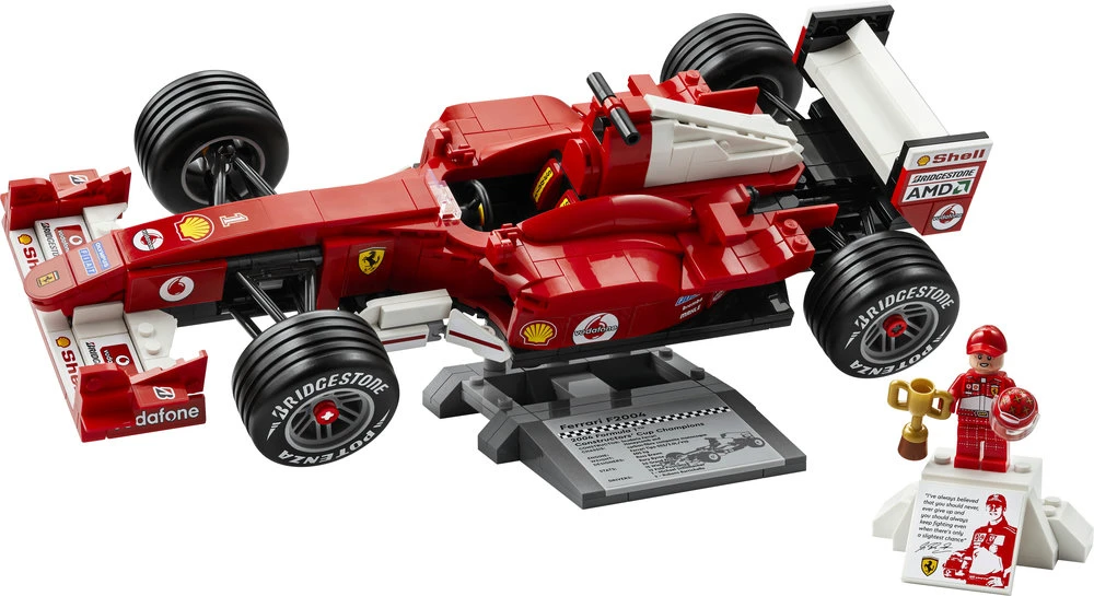 „LEGO® Icons“ „Ferrari F2004“ ir Michael Schumacher 11375