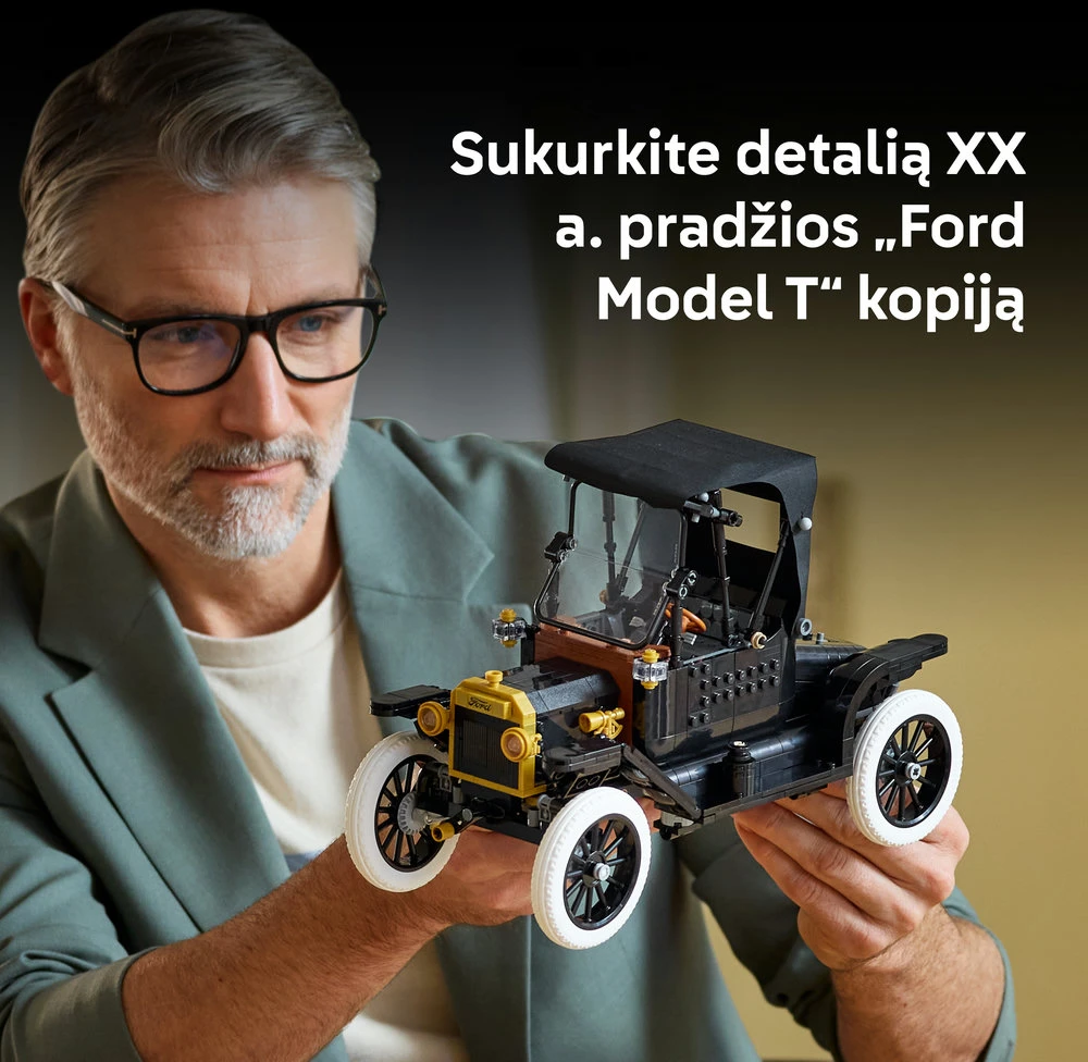 LEGO® Icons Ford Model T Automobilio modelio rinkinys 11376