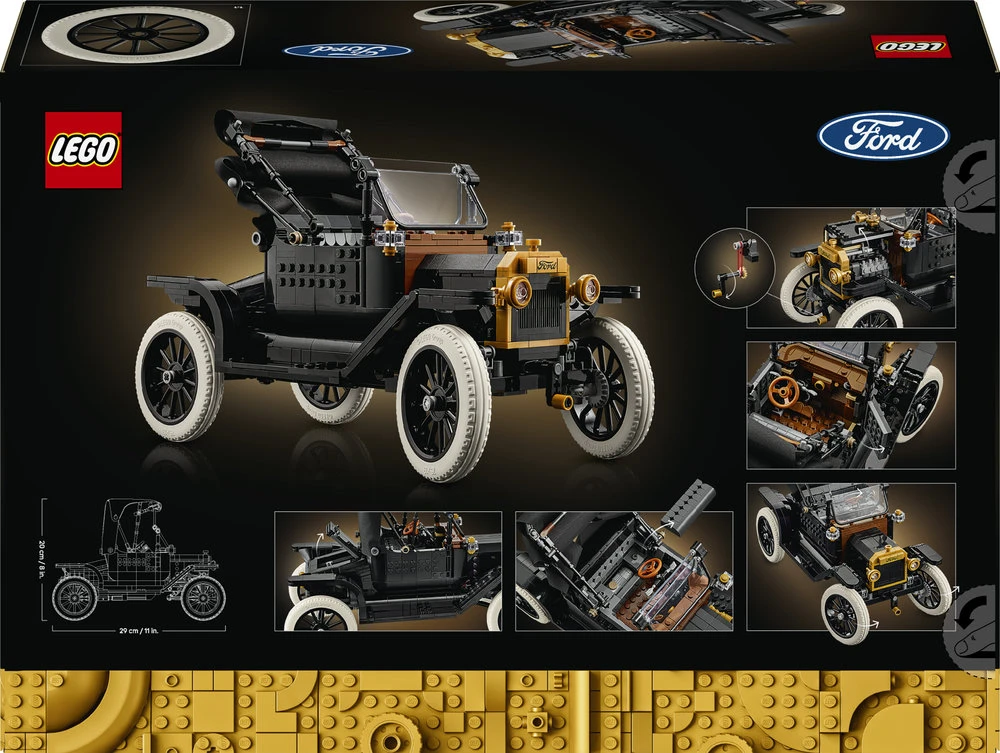 LEGO® Icons Ford Model T Automobilio modelio rinkinys 11376