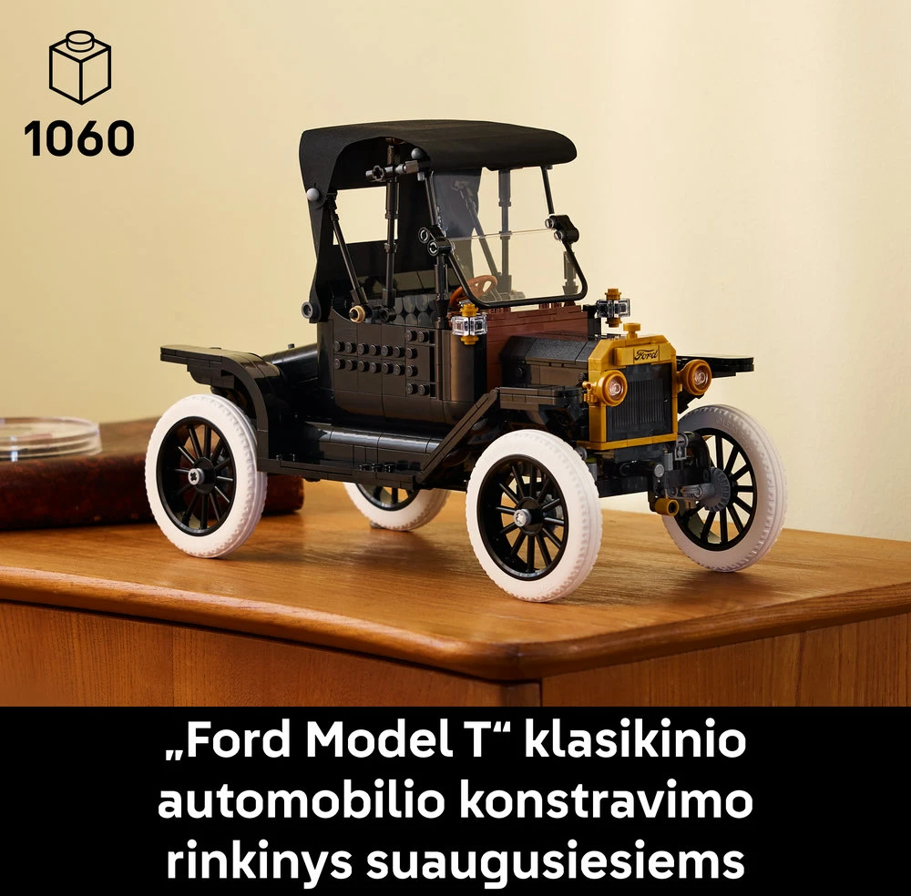 LEGO® Icons Ford Model T Automobilio modelio rinkinys 11376