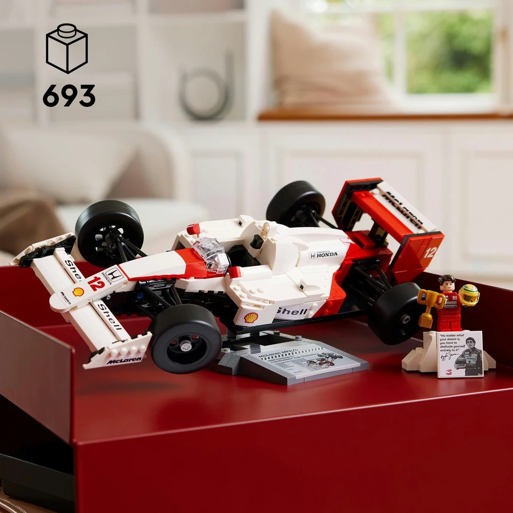 LEGO® Icons McLaren MP4/4 ir Ayrton Senna (10330)