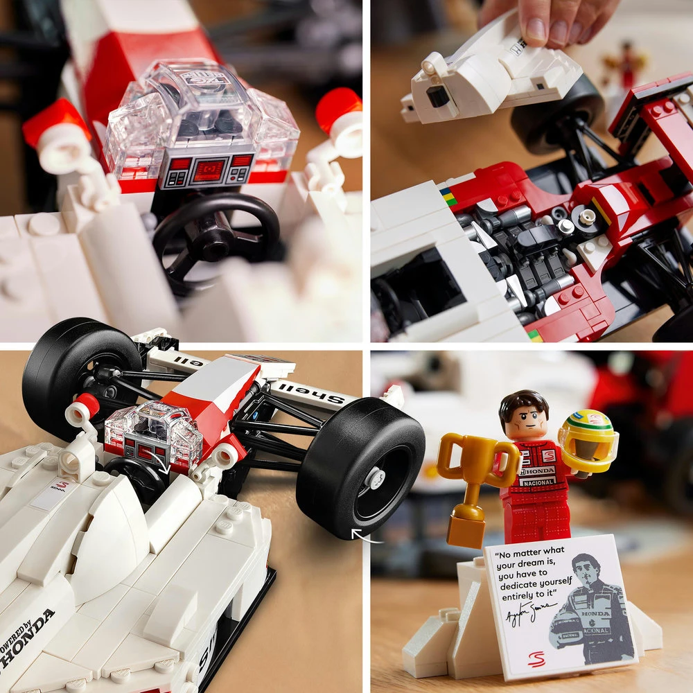 LEGO® Icons McLaren MP4/4 ir Ayrton Senna (10330)