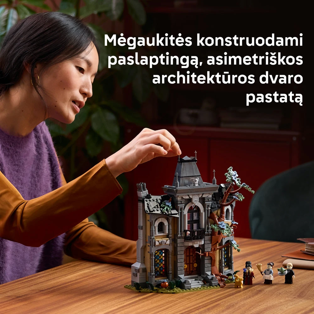 LEGO® Icons Merės dvaras, baugus dekoro rinkinys, 11383