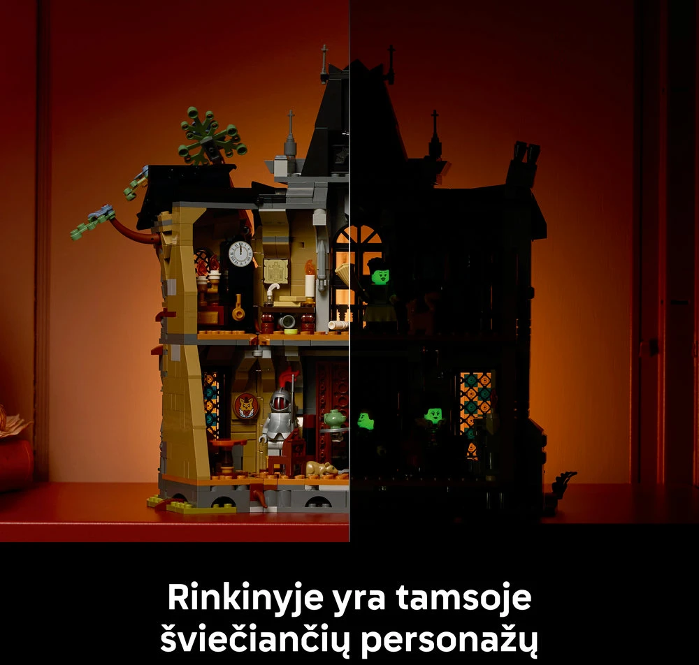 LEGO® Icons Merės dvaras, baugus dekoro rinkinys, 11383